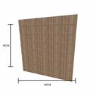 Painel para ganchos, ideal para lojas amadeirado escuro 90(A)x90(C)cm sem ganchos