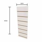 Painel para ganchos, ideal para lojas branco 90(A)x30(C)cm sem ganchos