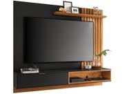 Painel Para Home Suspenso Tocantins Preto Acetinado Noce Milano - Colibri