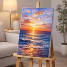 Painel Para Pintura 20x30 Tela Artística Profissional Alta Qualidade Pronto Para Uso Ideal Para Tinta Acrílica Óleo Hobby e Profissional