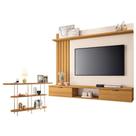 Painel Para Suspenso Lets E Aparador Infinity Cinamomo Off White Hb Móveis