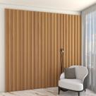 Painel para TV 100% Mdf Ripado Decoração Freijó - Panorama Móveis Painel para TV 100% Mdf Ripado Decoração Freijó - Panorama Móveis