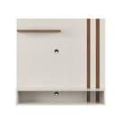 Painel Para TV 32 Polegadas Com 2 Nichos Off white- GKMOVEIS