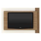 Painel Para Tv 65 Polegadas 180cm PL3001 Natural Off White Tecno Mobili
