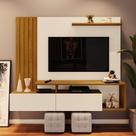 Painel para Tv 65 Polegadas Jade Espresso Móveis