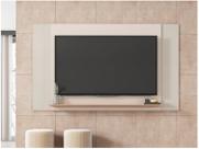 Painel para TV 65 Polegadas Mondrian 1 Prateleira Off White/Freijó - Caemmun