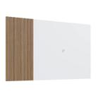 Painel Para TV 65 Polegadas Ripado 180cm Branco Mel PRODDY