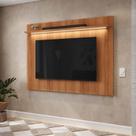 Painel Para TV 75 Polegadas 180cm Com LED Évora Lukaliam Jequitiba
