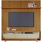 Painel Para Tv 75 Polegadas Composição Bancada Lua Cumaru/opala