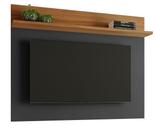 Painel para TV Assimério Preto com Freijó - MoveisAqui