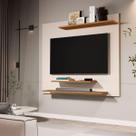 Painel para TV até 32 Polegadas com 3 Prateleiras para Sala de estar Quarto 90x90 cm