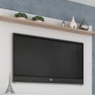 Painel para TV até 42 Polegadas 135cmx120cm 1 Prateleira Benevello Branco Painel para TV até 42 Polegadas 135cmx120cm 1 Prateleira Benevello Branco
