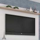 Painel para TV até 42 Polegadas 135cmx120cm 1 Prateleira Benevello Branco Painel para TV até 42 Polegadas 135cmx120cm 1 Prateleira Benevello Branco