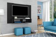 Painel para TV até 42 Polegadas 2 Nichos Navi Preto Cinamomo