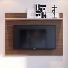 Painel para TV até 42 Polegadas Maia 135cm Suporta 52kg Nogueira Real Off White