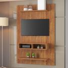 Painel para TV Até 43 Polegadas 2 Nichos 2 Prateleiras Mel