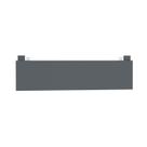 Painel para TV até 45 Polegadas 120cmx30cm Complemento Superior de Pe40 Cinza Grafito Painel para TV até 45 Polegadas 120cmx30cm Complemento Superior de Pe40 Cinza Grafito