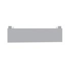 Painel para TV até 45 Polegadas 120cmx30cm Complemento Superior de Pe40 Cinza Painel para TV até 45 Polegadas 120cmx30cm Complemento Superior de Pe40 Cinza