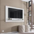 Painel para TV até 50 Polegadas 135cmx90cm Safira Branco Painel para TV até 50 Polegadas 135cmx90cm Safira Branco