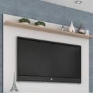 Painel para TV até 50 Polegadas 160cmx120cm 1 Prateleira Benevello Quiditá