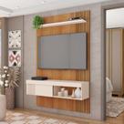 Painel para Tv até 50 Polegadas 183cmx119,5cm com Ripado Moon Painel para Tv até 50 Polegadas 183cmx119,5cm com Ripado Moon