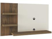 Painel para TV até 50 Polegadas Chess Marrom e Off White 160 cm