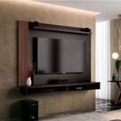 Painel Para TV Até 50 Polegadas Dijon Preto Naturale - edn Móveis Painel Para TV Até 50 Polegadas Dijon Preto Naturale - edn Móveis