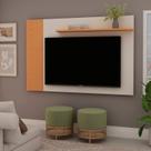 Painel para TV até 55 Polegadas 140cmx90cm 1 Prateleira