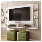 Painel Para TV Até 55 Polegadas Branco Fosco Elite Caemmun Painel Para TV Até 55 Polegadas Branco Fosco Elite Caemmun