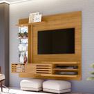 Painel para TV até 55 Polegadas com LED 182cmx162cm 2 Portas Frizz Supreme Marrom Painel para TV até 55 Polegadas com LED 182cmx162cm 2 Portas Frizz Supreme Marrom