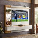 Painel para TV até 60'' Freijó Com Off White Perolizado Vegas Intense - Movelove