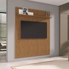 Painel para TV até 60 Polegadas 163,2cmx220cm Siena Marrom Cedro Painel para TV até 60 Polegadas 163,2cmx220cm Siena Marrom Cedro