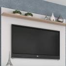 Painel para TV até 60 Polegadas 180cmx120cm 1 Prateleira Benevello Quiditá