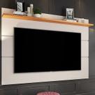 Painel para TV Até 60 Polegadas Hemera 1 Prateleira Off White/Nature - Pnr Móveis Painel para TV Até 60 Polegadas Hemera 1 Prateleira Off White/Nature - Pnr Móveis