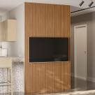 Painel para TV Até 60 Polegadas Ripado Nature Fosco - Linea Brasil
