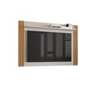 Painel para TV até 65 Polegadas 1 Prateleira 160cm em MDF Ripado NT1375 Off White/Freijó - Notável