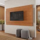 Painel para TV até 65 Polegadas 100% MDF 225cmx130cm Aros