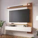 Painel para TV até 65 Polegadas 150cmx162cm 2 Portas Basculantes 2 Prateleiras Juriti Painel para TV até 65 Polegadas 150cmx162cm 2 Portas Basculantes 2 Prateleiras Juriti