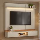 Painel para TV até 70 Polegadas com LED 2 Portas Ferrara Linea Brasil
