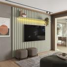 Painel para TV até 70 polegadas French com LED Off White