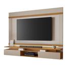 Painel Para Tv Até 75'' NT1370 Off White/Freijó Notável Móveis