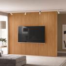 Painel para TV até 75 Polegadas Ripado Marisa Nature Fosco 297x250 cm L04 - D'Rossi