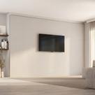 Painel para TV até 86 Polegadas 360CMX230CM Liso Aruá CabeCasa MadeiraOriginals Off White