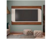 Painel para TV até 86 Polegadas Elegance Cedro e Off White
