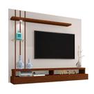 Painel Para Tv De Até 55 Suspenso éden Off White/canela Painel Para Tv De Até 55 Suspenso éden Off White/canela
