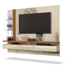 Painel Para Tv De Até 60 Polegadas Em Mdp Murano Edn Off White E Cedro Painel Para Tv De Até 60 Polegadas Em Mdp Murano Edn Off White E Cedro