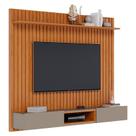 Painel para TV Home Suspenso Ripado Loft 1.8 Nature Gianduia - Imcal