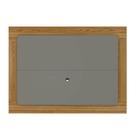 Painel para TV Oslo Grigio Gloss Freijo 182cm Província