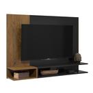 Painel Para TV Quarto Sala Com Prateleira 50 Polegadas Nichos MILAO