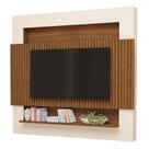 Painel para Tv Riviera Ripado 2.1 Carvalho New Off White - Luapa
